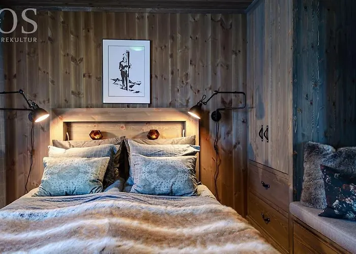 Nydelig Og Moderne Pa Kikut - 6 Senger, 4 Soverom Og Jacuzzi Дом отдыха Гейло