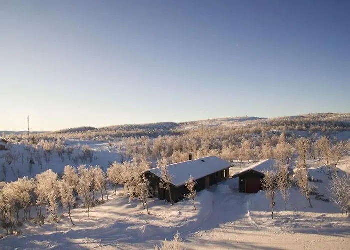 Дом отдыха Nydelig Og Moderne Pa Kikut - 6 Senger, 4 Soverom Og Jacuzzi